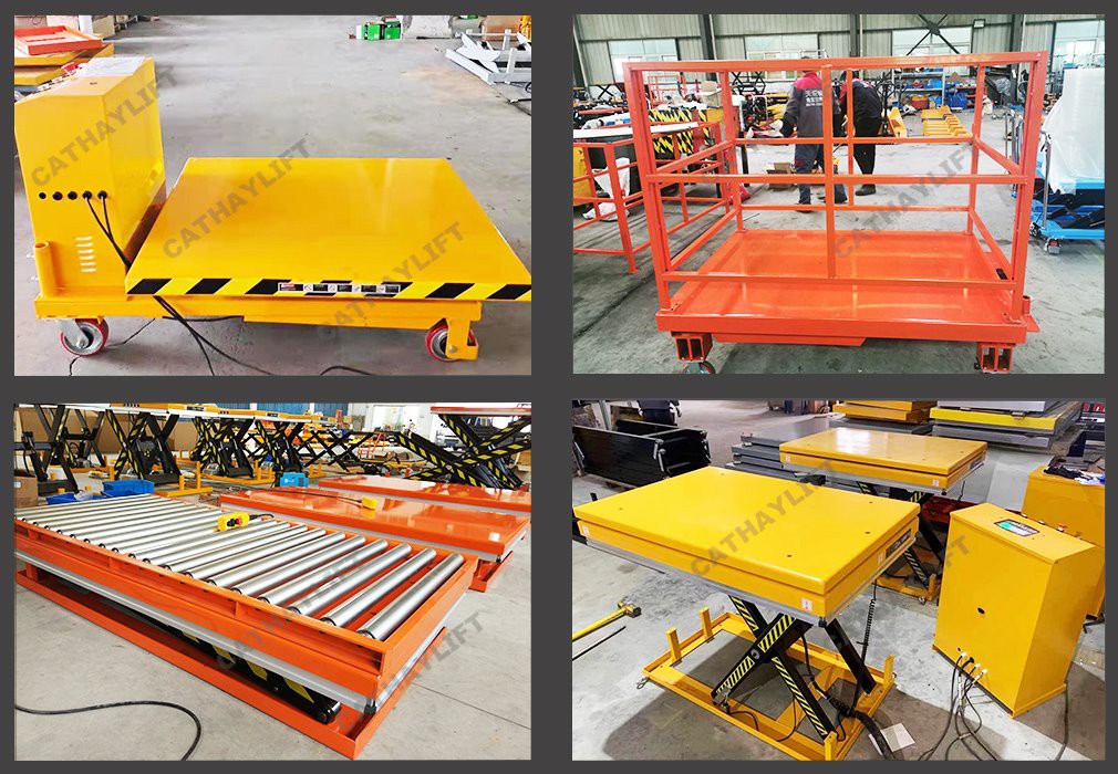 hydraulic lift table-real order