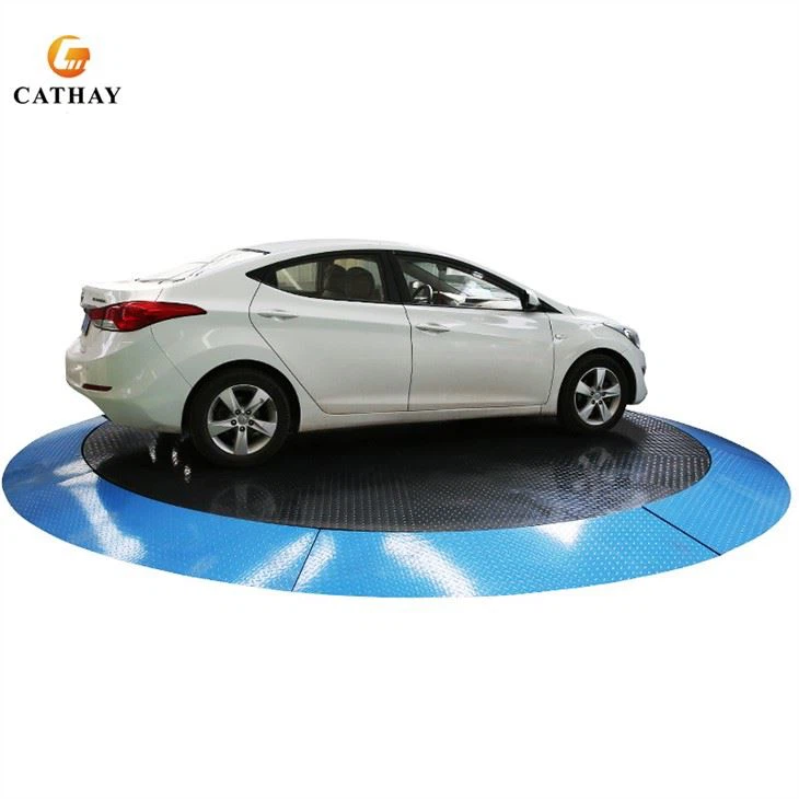 electric car turntable