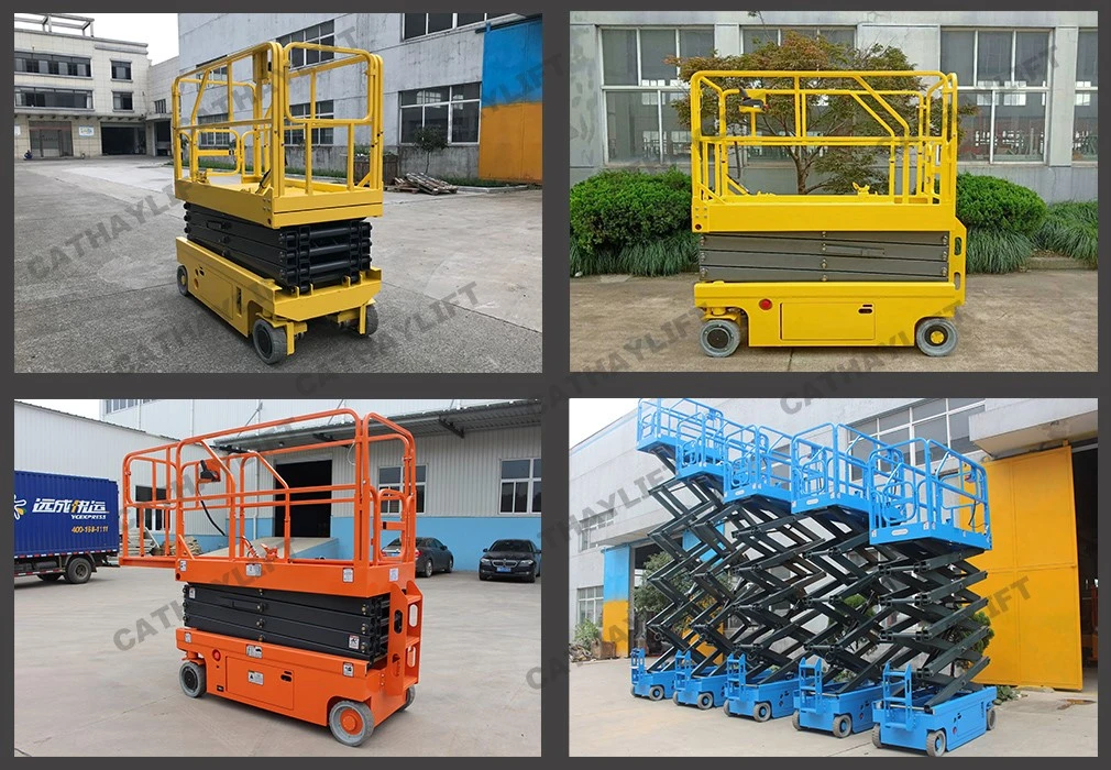 electric hydraulic scissor lift-real order electric hydraulic scissor lift-real order