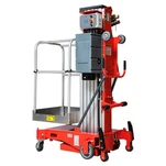 Elevador vertical empurrador de alumínio